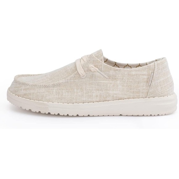 NIB - Hey Dude Girls Size 2 - Sparkling Gold - Picture 4 of 6